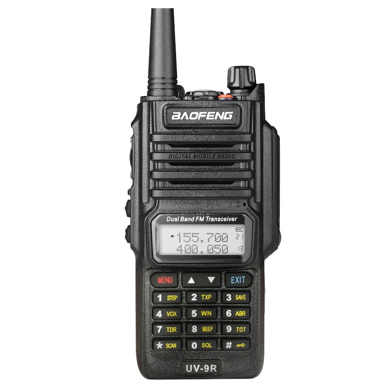 宝锋BF-UV9R防水对讲机 IP57三防调频手台非一对宝峰5R6R民用手台