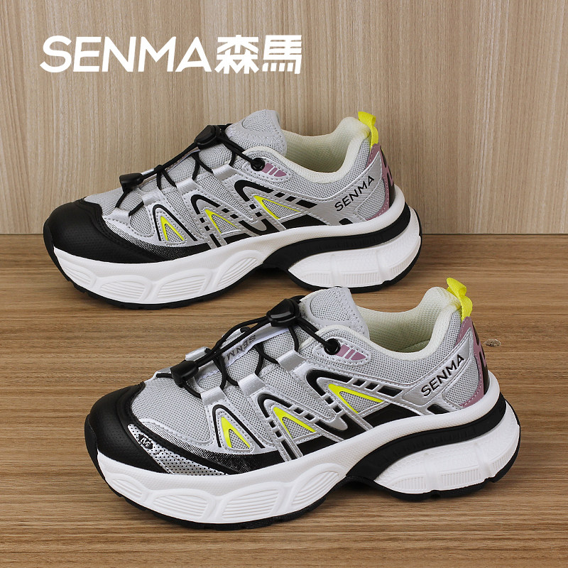 SENMA/森马秋网面老爹鞋女情侣款