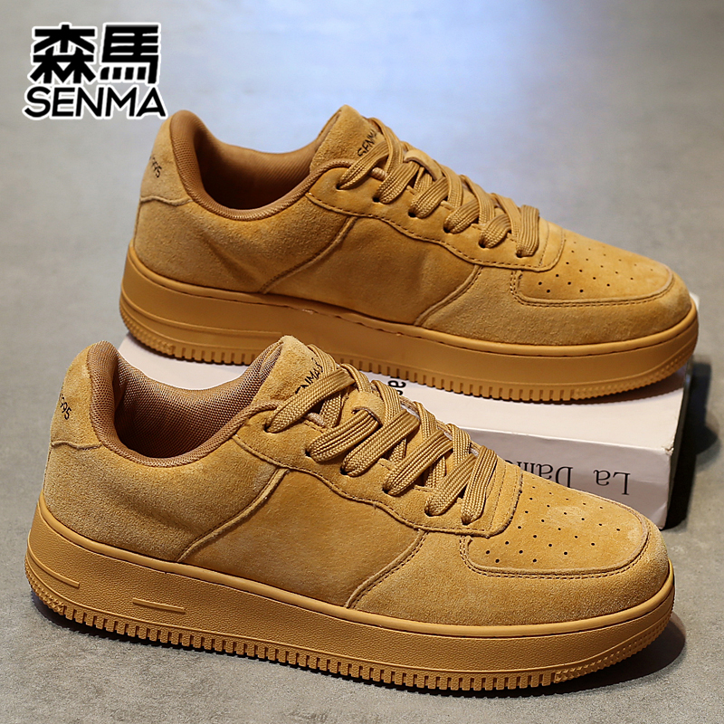 SENMA/森马磨纱皮滑板男空军一号