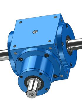 HD系列螺旋锥齿换向器HDA21换向减速机齿轮减速机减速箱