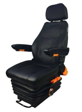 直发M801机械减震座椅工程车座椅坐垫高度靠背角度可调节