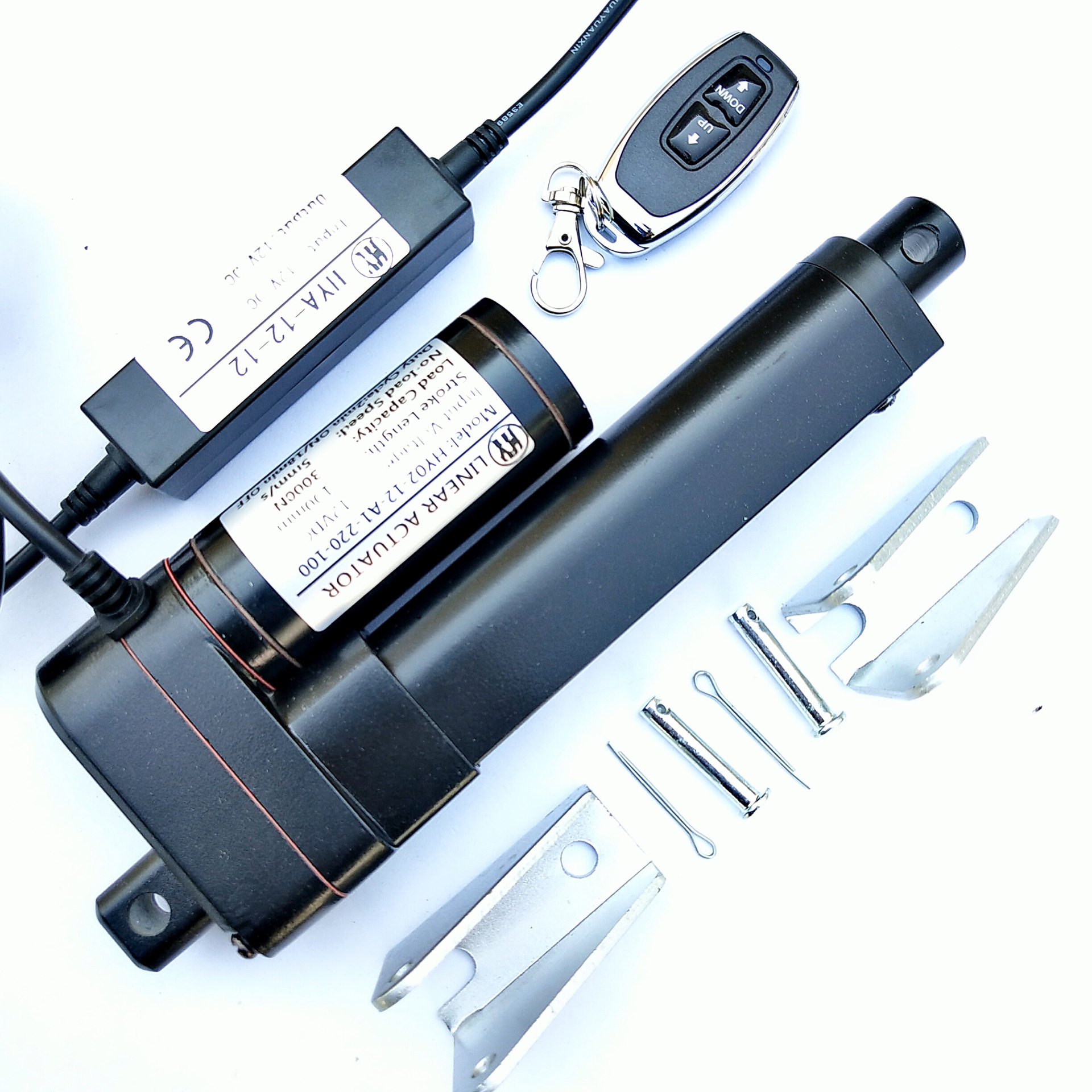 HY02厂家推力型工业多功能伸缩杆微型直线直流电机电动推杆