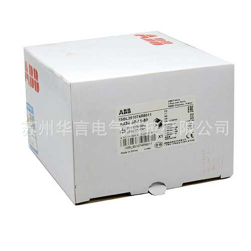 供应 ABB 通用型交流接触器 AX50-30-11-80 订货号 10139700