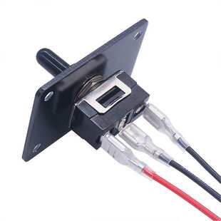 扭子开关铝面板摇臂拨动开关带线面板组合套装房车游艇汽车开改装