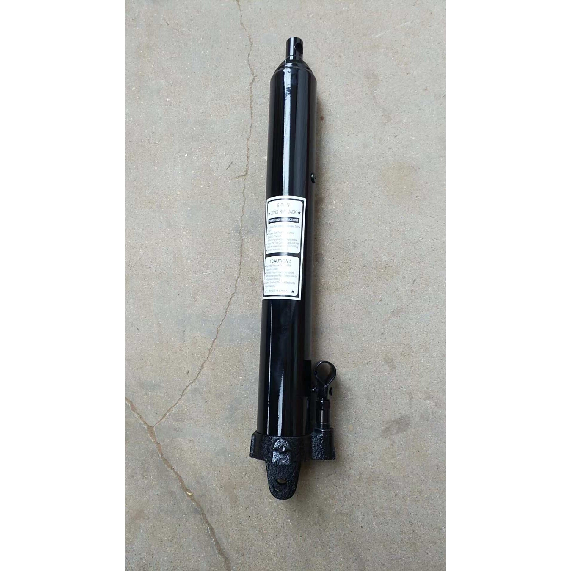 加长型千斤顶8吨12吨液压油缸发动机车载吊机使用长行程油压式立