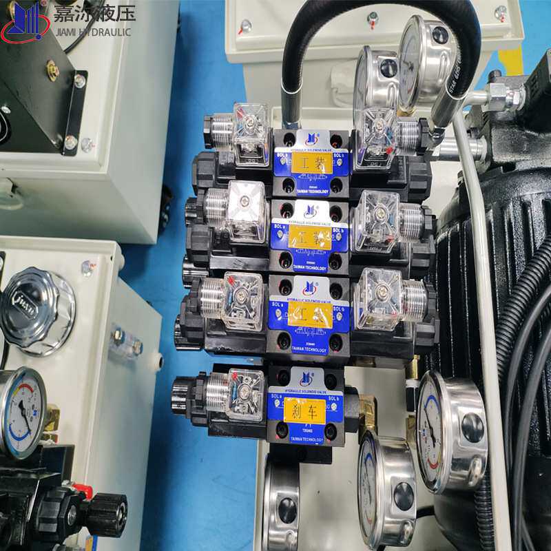 厂家直销四轴加工中心工装刹车液压系统VP-20低噪音叶片泵液压站
