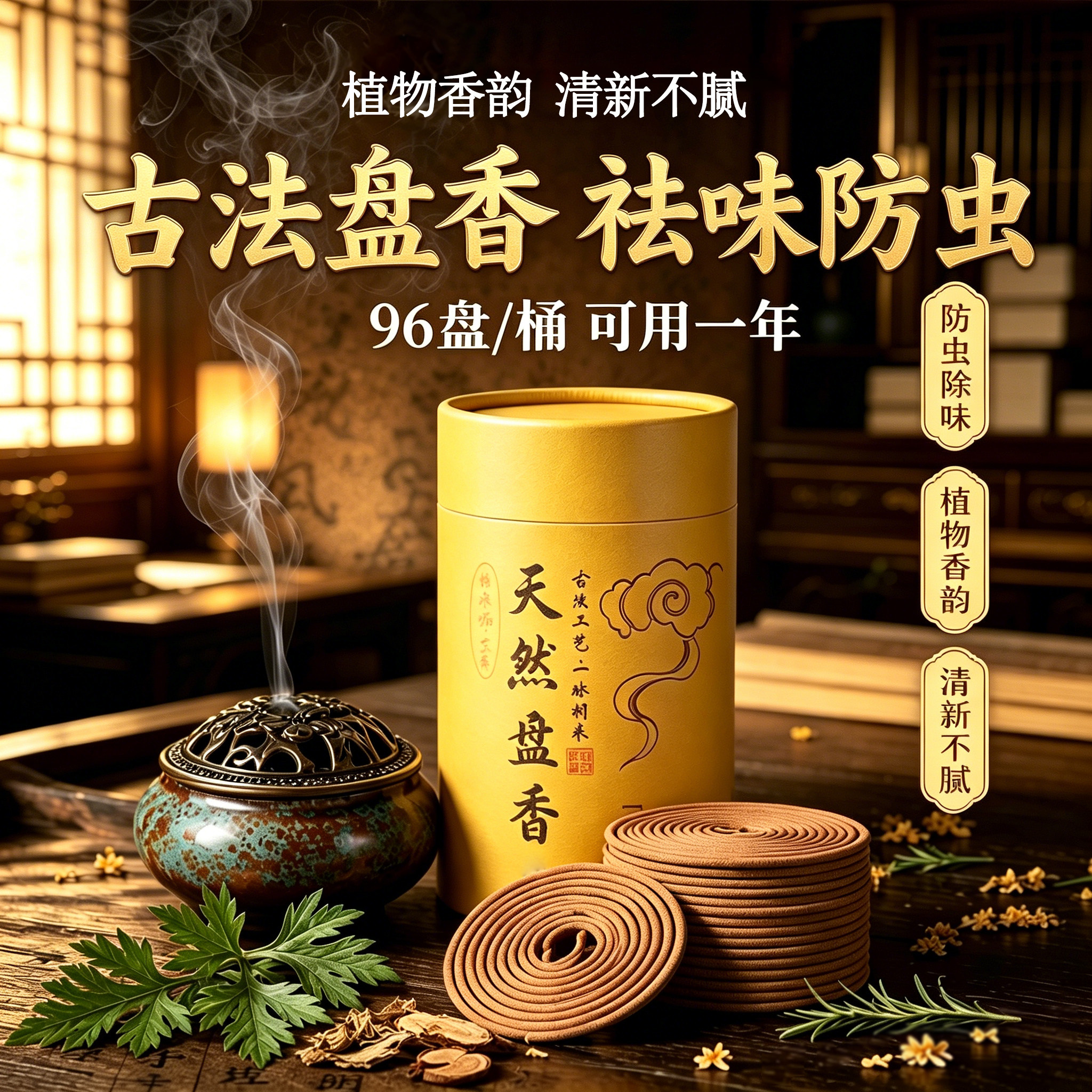 【榜单热销100w】檀香除臭驱蚊
