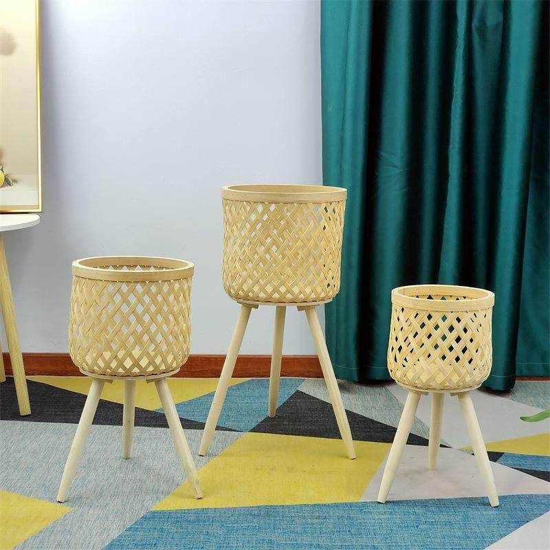 竹编花架木质花架子客厅落地绿植花架阳台落地花盆实木花架,农用物资,其他肥料,淘宝优惠券,粉丝福利购,淘宝优惠卷