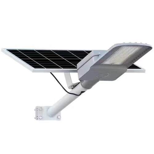 分体感应太阳能户外庭院灯新农村家用挑臂路灯抱箍电线杆太阳能灯