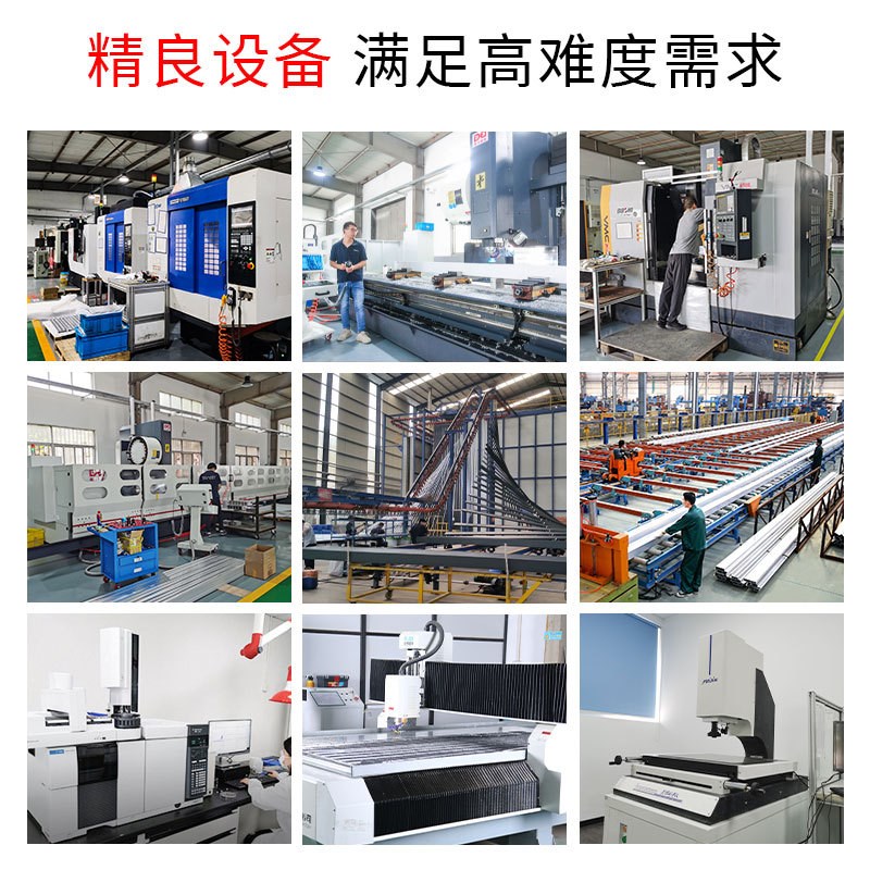 厂家直销线性模组铝型材机械手丝杆直线滑台导轨底座型材