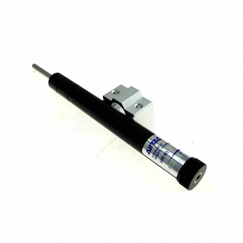 亚德客气动油压缓冲器阻尼器HR60 15 30 80 100可调精密稳速器