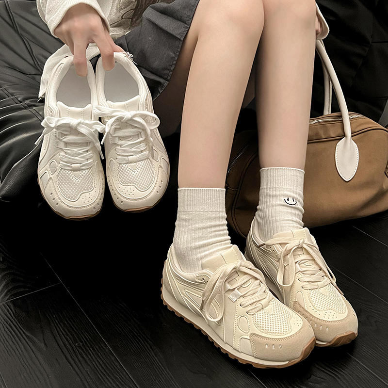 透气网面鞋增高百搭休闲时尚板鞋