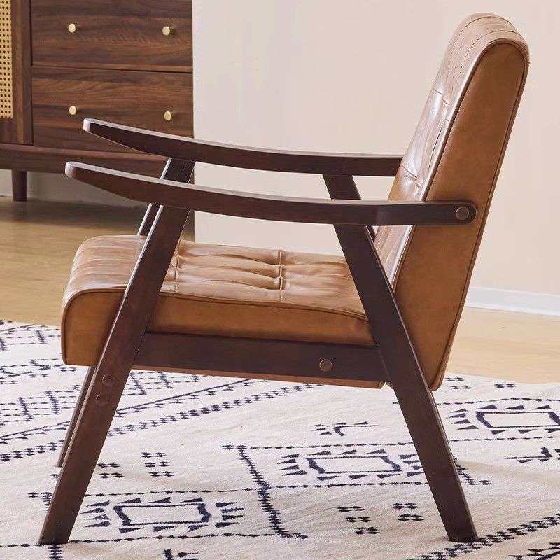小型单人沙发椅中古椅阳台实木休闲椅极简客厅卧室阅读矮复古单椅,电子元器件市场,其它元器件,淘宝优惠券,粉丝福利购,淘宝优惠卷