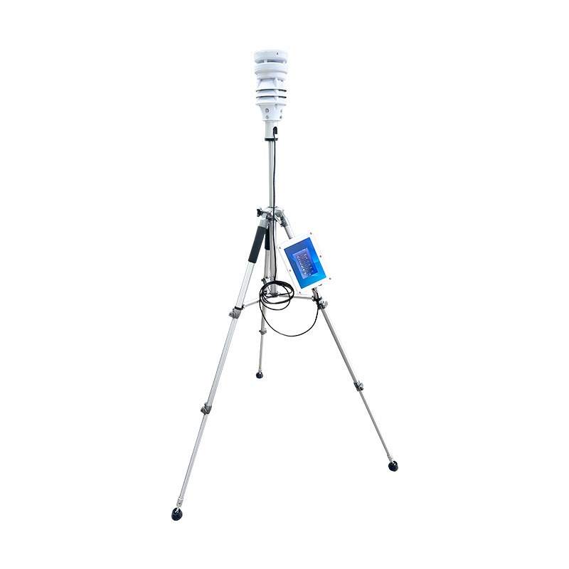 便携式气象站小型可移动温湿度雨量应急演练气象监测仪器农业室外