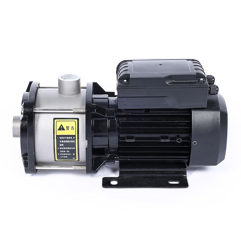 304不锈钢多级卧式离心泵CHM水泵家用工业增压泵小型多级泵