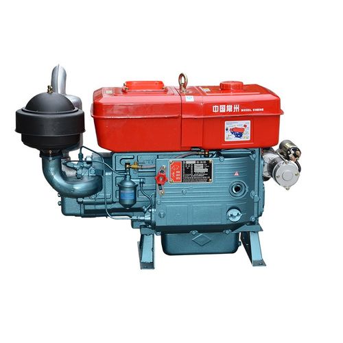 中国常州船用农用单杠水冷电启动  ZS1125柴油机 28马力 直供