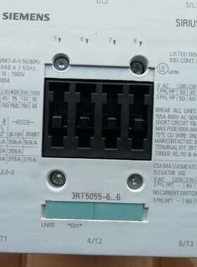 西门 新款3RT50556AM36 3TF51220XM0交直流接触器