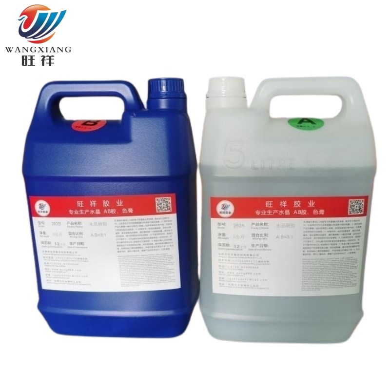 厂家直销手绘珠胶2:1手绘滴胶彩绘珠子滴胶止流胶环氧ab胶绘画胶