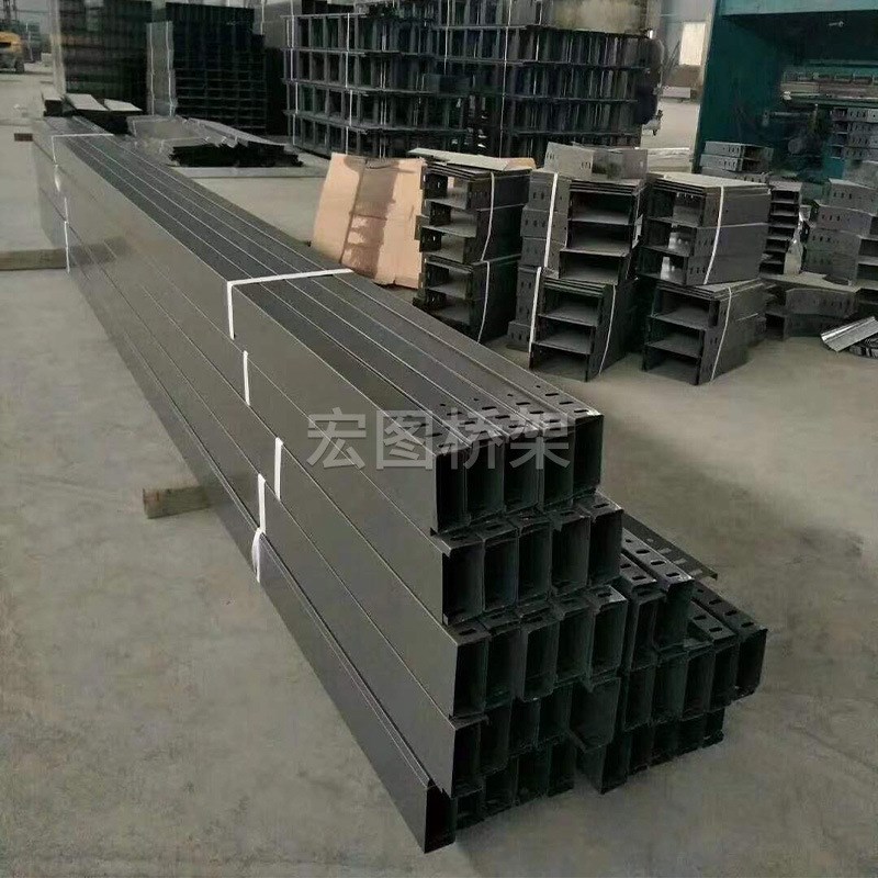 大跨距桥架 200*100线槽电缆不锈钢铝合金防火水平桥架厂家供应