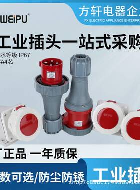 威浦插头座TYP673391959196919573291963A3P+EIP67WEIPU