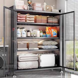 钢制阳台储物柜衣柜防水防晒大容量杂物行李箱收纳柜置物架子家用