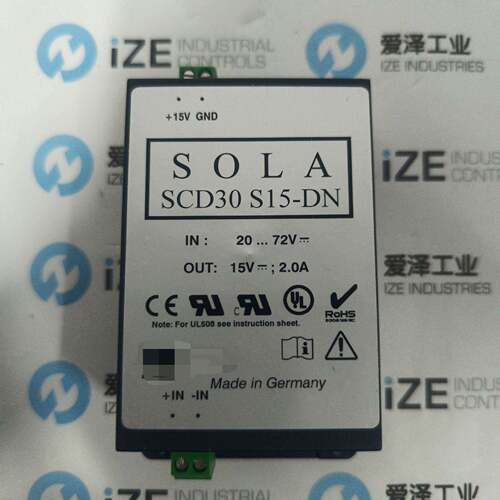 SOLA电源SCD30S15-DN原装