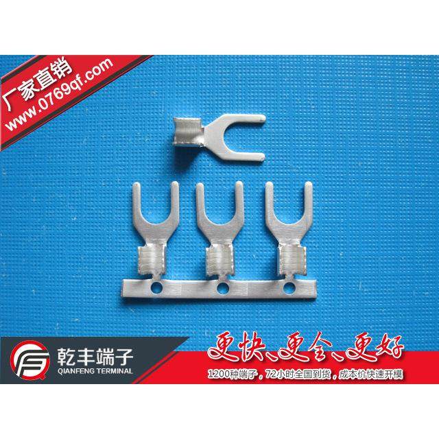 乾丰SNB1.25系列SNB2系列SNB3.5系列SNB5.5系列冷压叉型连带端子