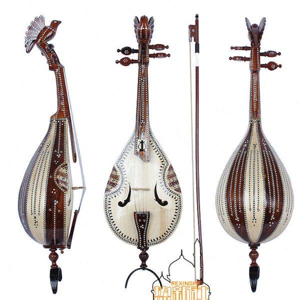 新疆乐器 维吾尔族  手工制作本土民族乐器 胡西塔尔 标准琴