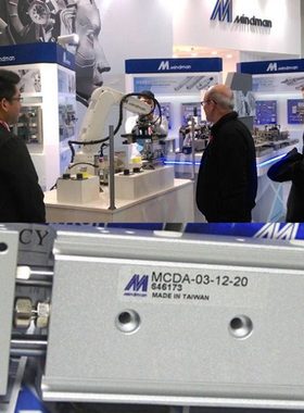 原装台湾金器双杆气缸MCDA-03-25-10/20/30/40/50/60/70/80/90MM