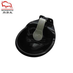 牛用饮水碗冷轧钢板喝水槽牛舍水线配件牛喂水设备畜牧养殖