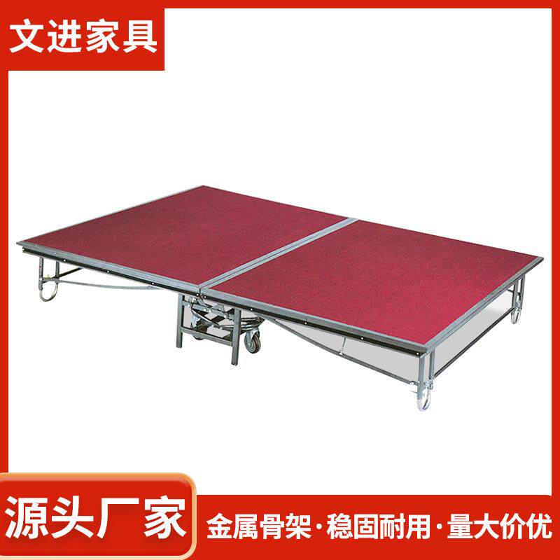 活动舞台校庆店庆表演台移动折叠快速安装舞台室内外表演舞台