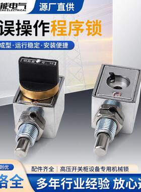 供应202JS防误操作机械程序锁高压开关柜设备专用机械锁钥匙