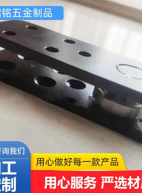 加工机柜铰链45号钢材质黑色木门铰链多种尺寸