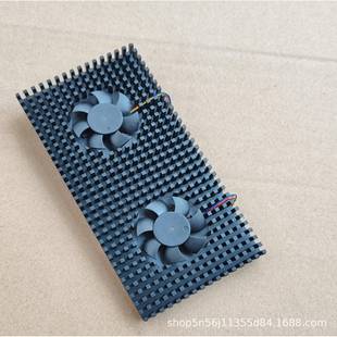 显卡内风扇背板铝散热片30603080显卡散热器辅助显存散热