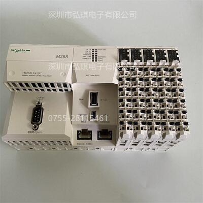 TM258LF42DT42点本体内置一个以太网口可编程控制器