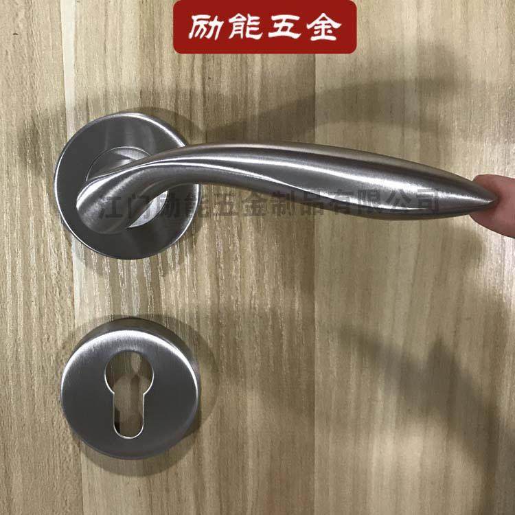 304拉丝不锈钢精铸实心门把手室内卧室房间木门分体锁执手,智能设备,其他智能设备,淘宝优惠券,粉丝福利购,淘宝优惠卷