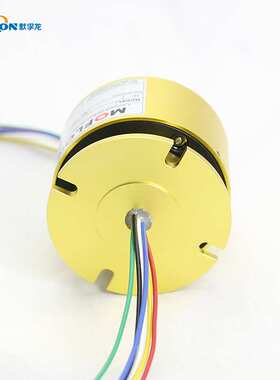 MZ086系列外径86mm 6-12通路转子法兰式 360度旋转导电滑环汇流环