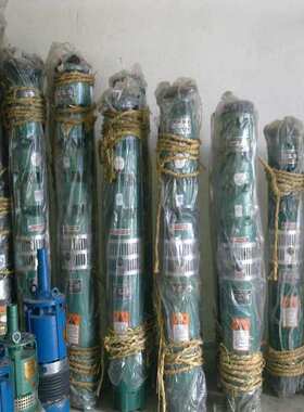 井用深井泵250QJ80-120/6深井泵多级潜水泵铸铁深井泵高压水泵