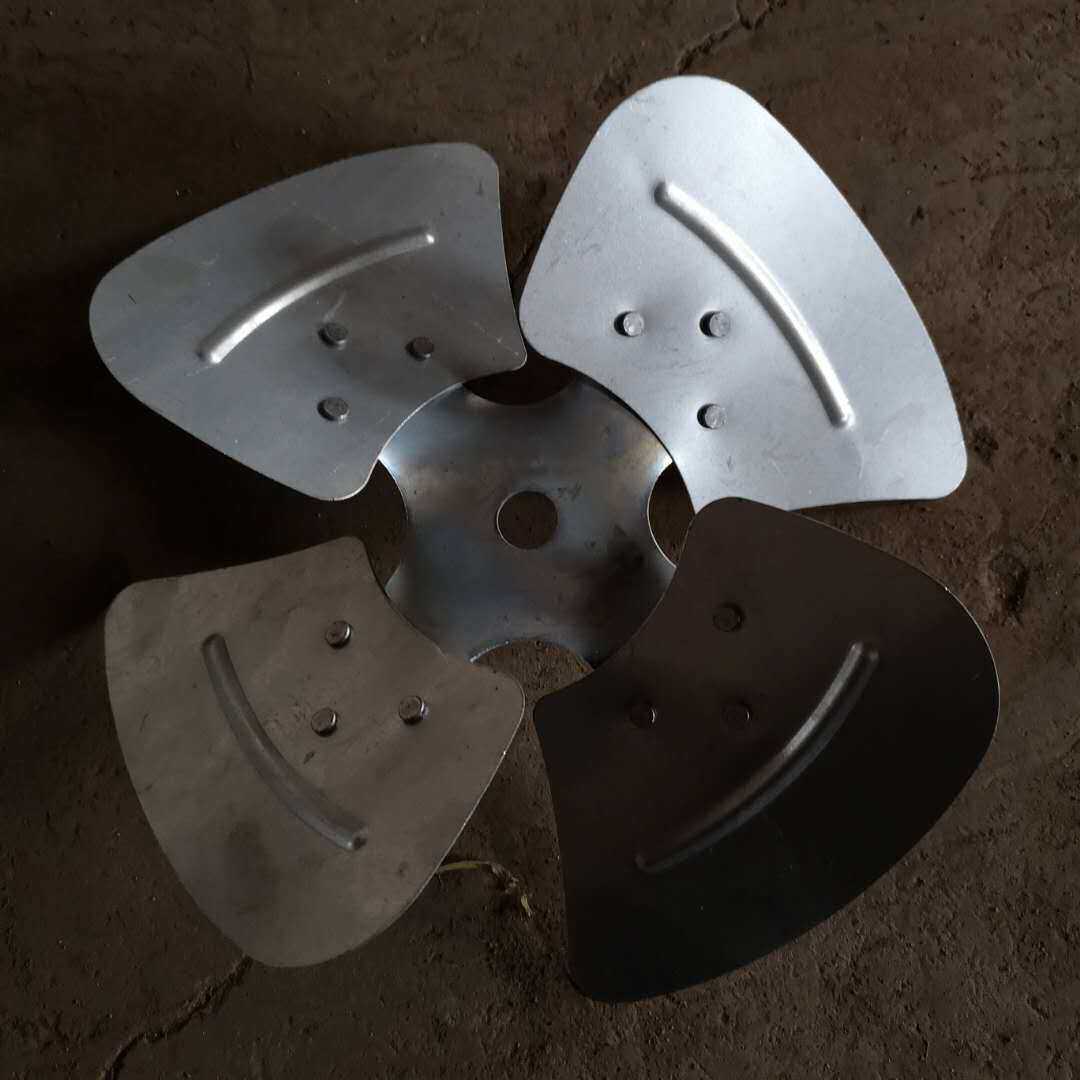 不锈钢管道风机加厚铁风叶排气扇叶叶片轮鼓叶低噪音畜牧养殖可用