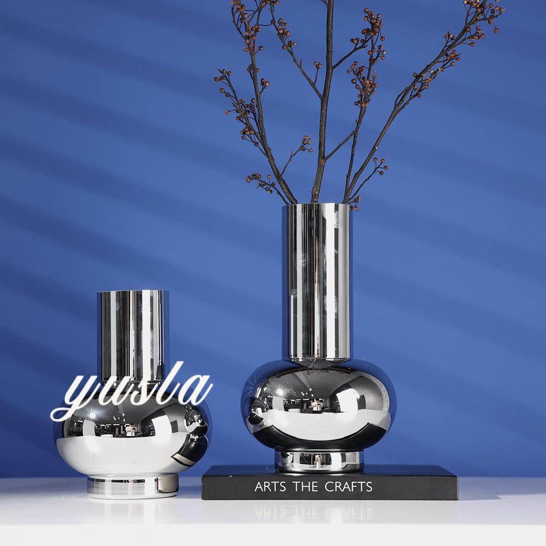 简约风客厅茶几插干花瓶花器售楼处餐厅玻璃餐厅别墅摆件软装饰品,纺织面料/辅料/配套,纺织机械配件,淘宝优惠券,粉丝福利购,淘宝优惠卷