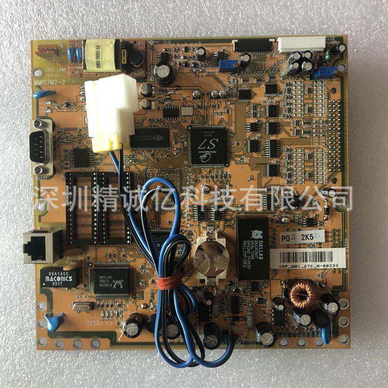 维修宝捷注塑机电路板MMIS7M3MMIS7M2-3弘讯主板显示板