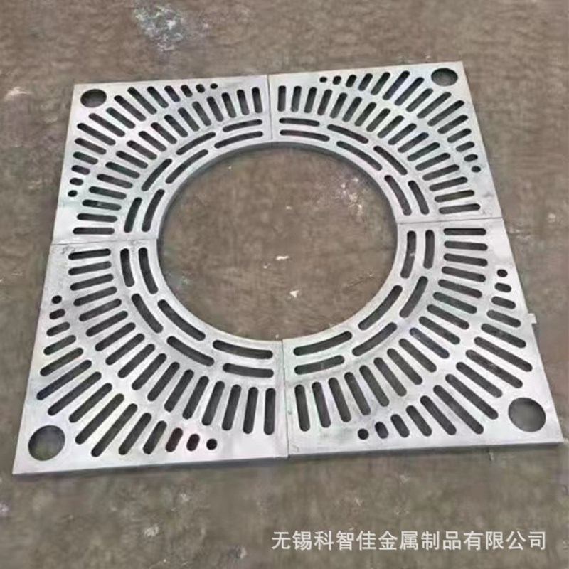 铸铁树篦子球墨铸铁树篦子树围铸铁树护板公园装饰树盖板篦子厂家图片