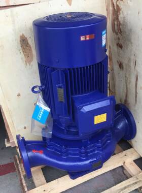 4寸管道离心泵ISG100-200IA立式单级管道离心泵