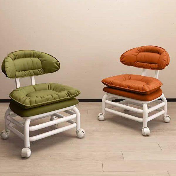 家用矮凳坐凳小型茶几沙发凳学步凳带轮小椅子靠背滑轮可旋转带娃,住宅家具,矮凳,淘宝优惠券,粉丝福利购,淘宝优惠卷