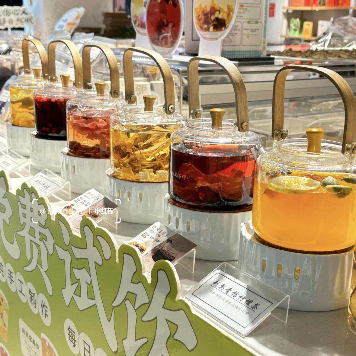 商用温茶玻璃茶具套装养生茶铺花茶泡茶壶水果茶具煮茶炉温茶茶壶