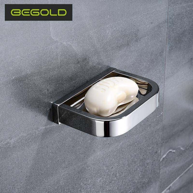 304不锈钢香皂盒肥皂架肥皂置物架壁挂式创意沥水皂网皂碟直销