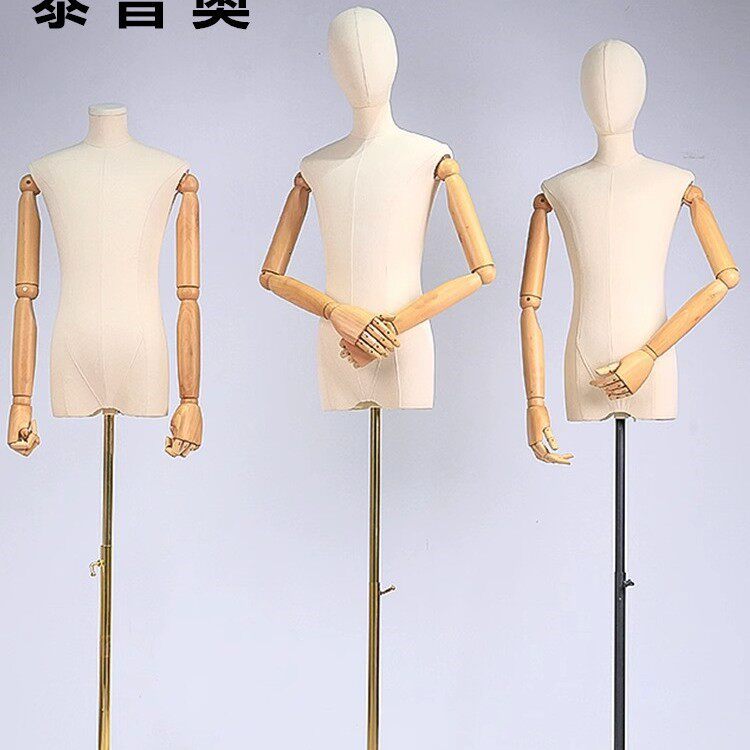 大童装店青少年儿童模特道具半身人偶人台男女衣服模特展示架全身
