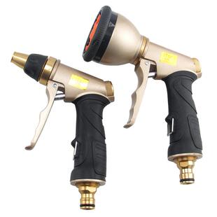 印拓锌合金铜头清洗枪水枪多功能高压八段调节水枪五金工具