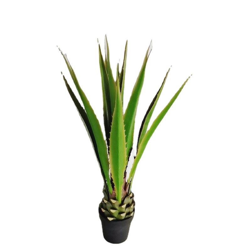 仿真植物盆栽多肉龙蛇兰黄边虎皮兰剑麻景观软装家居绿色园艺摆件