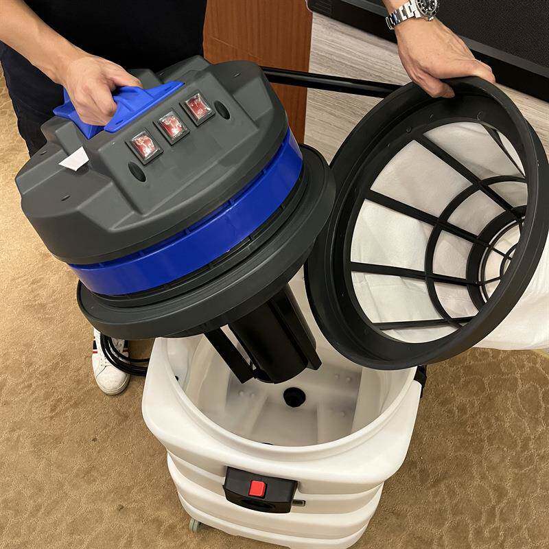 白云洁霸嘉美BF584A-3吸尘器工业用商用大吸力吸水机耐酸碱塑料桶